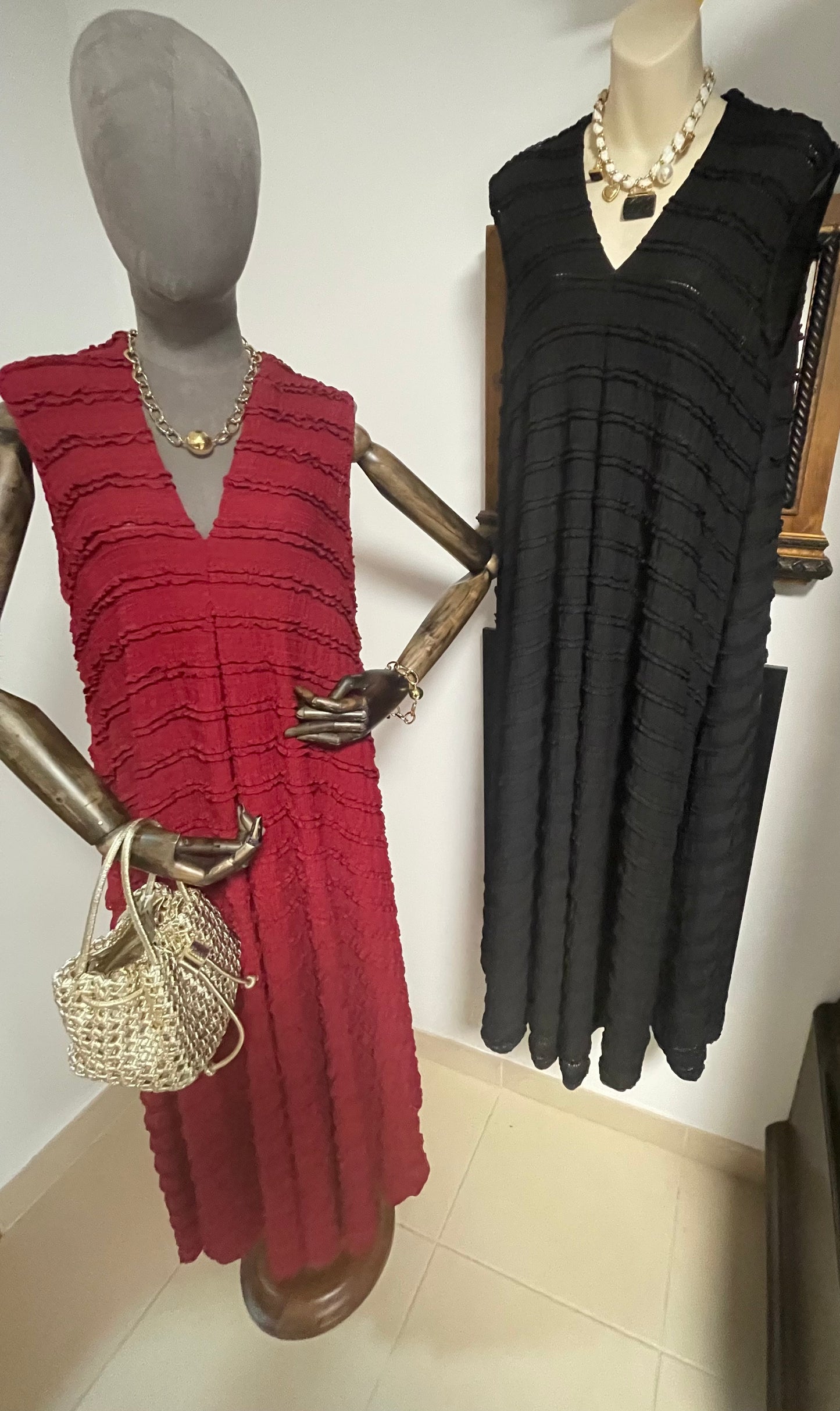 Long comfortable dress