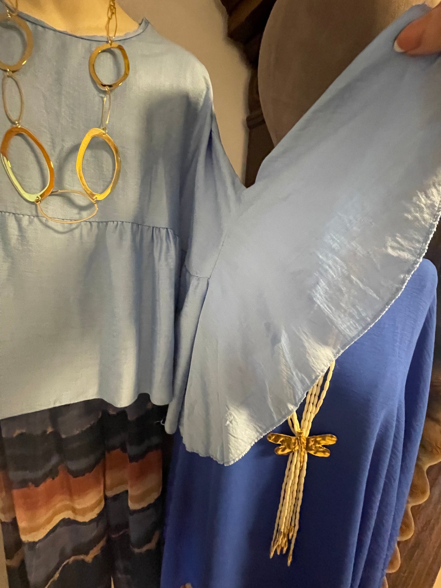 Flamenco style blouse