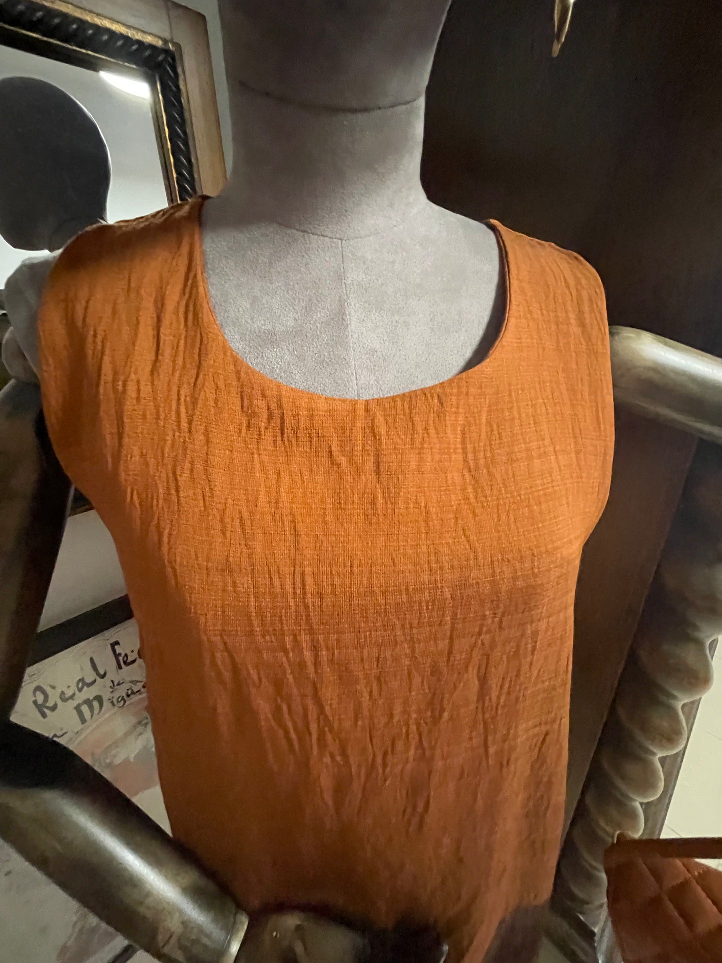Toffe brown short dress