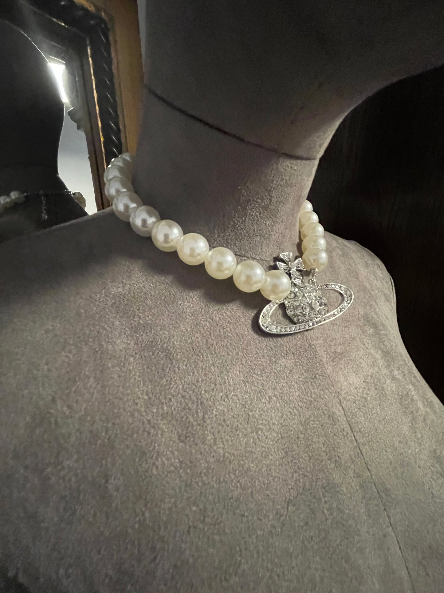 Pearl and Orb neckpiece