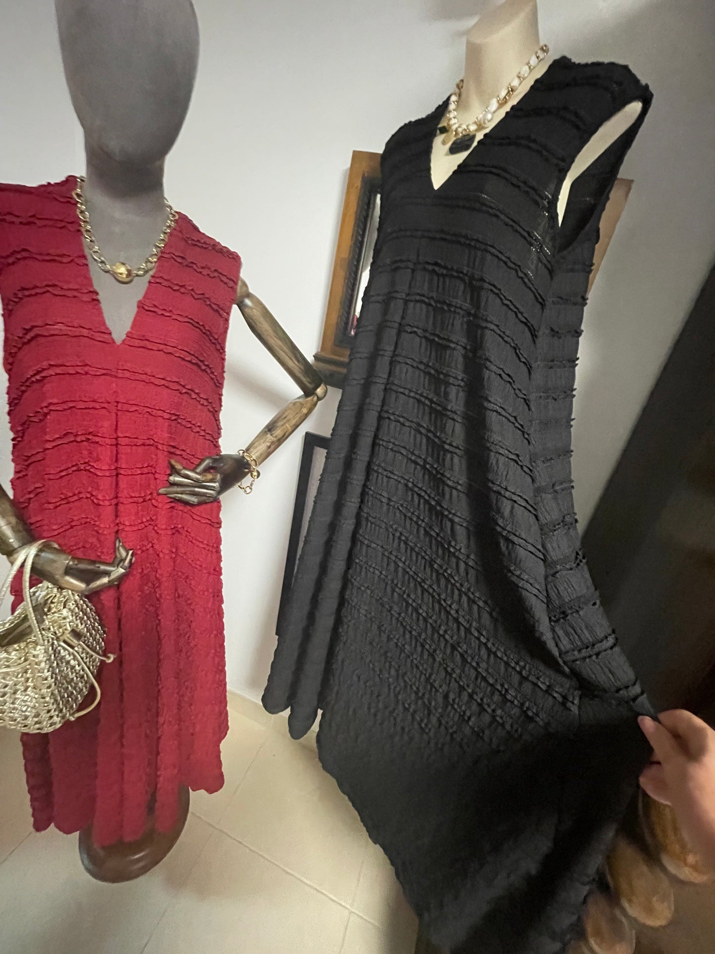 Long comfortable dress