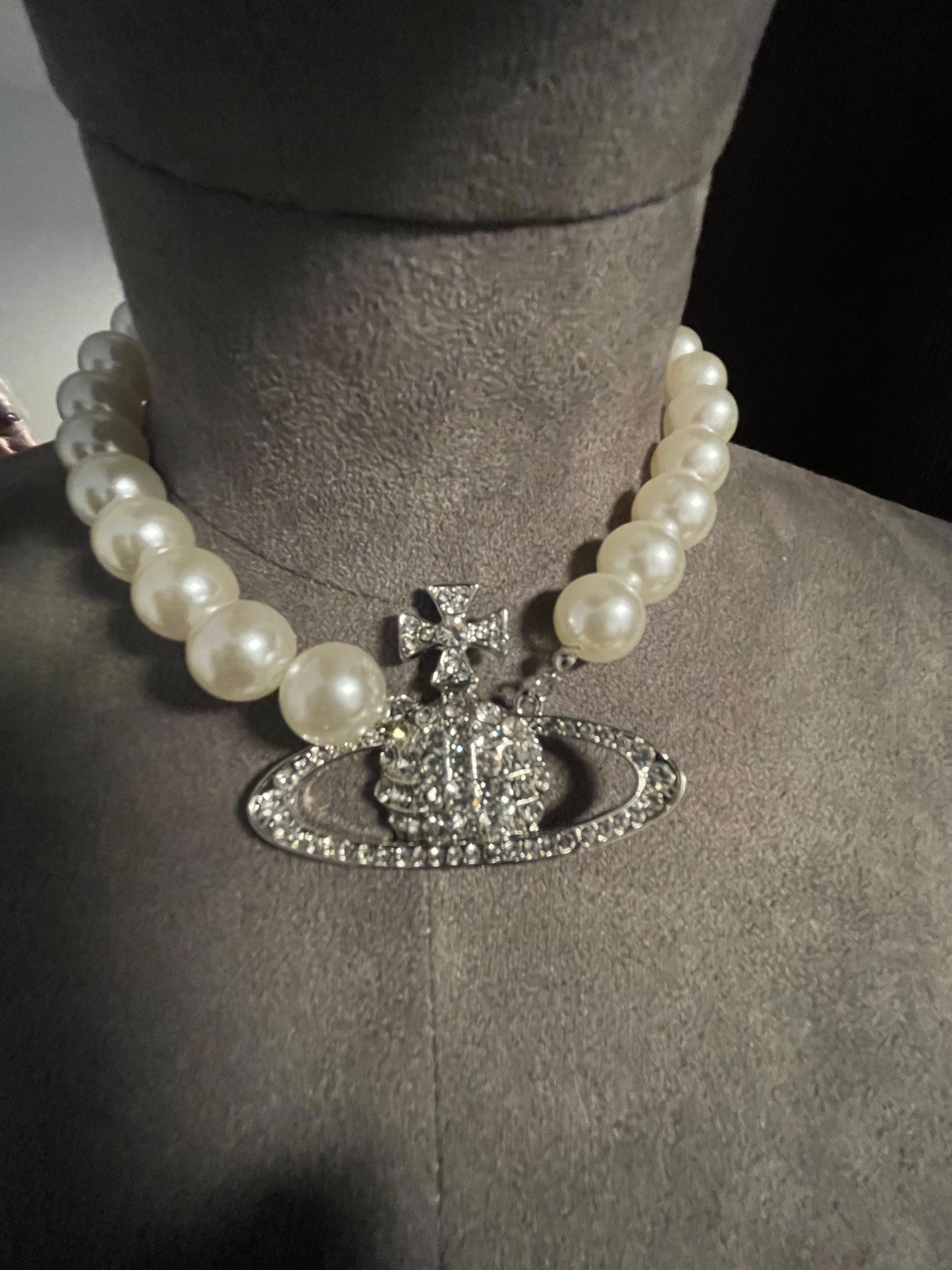 Pearl and Orb neckpiece