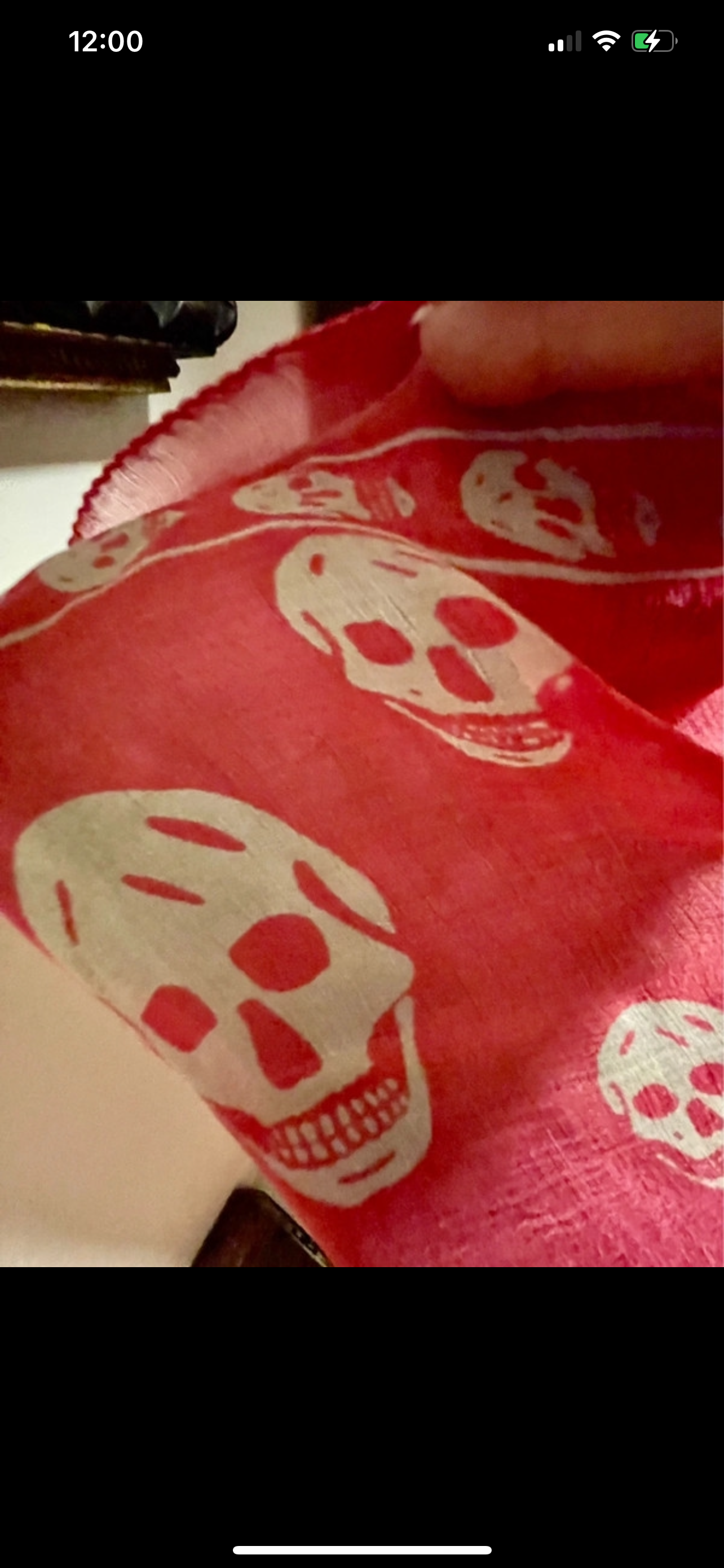 Alexander McQueen large silk scarf