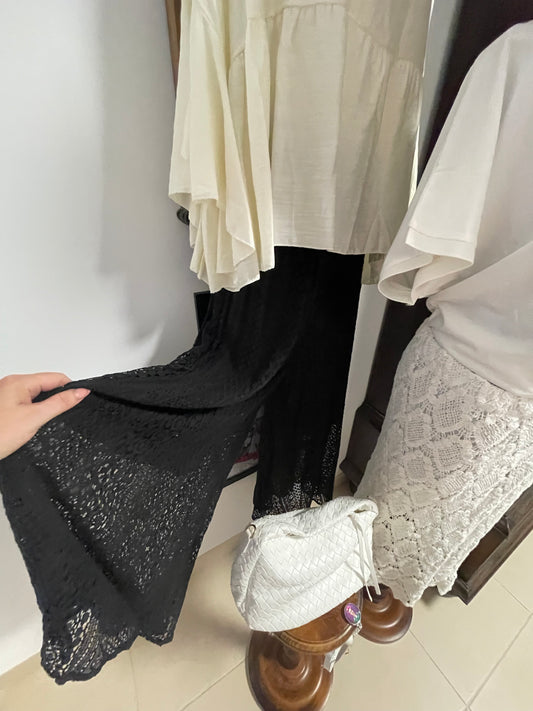 White soft mid sized bag