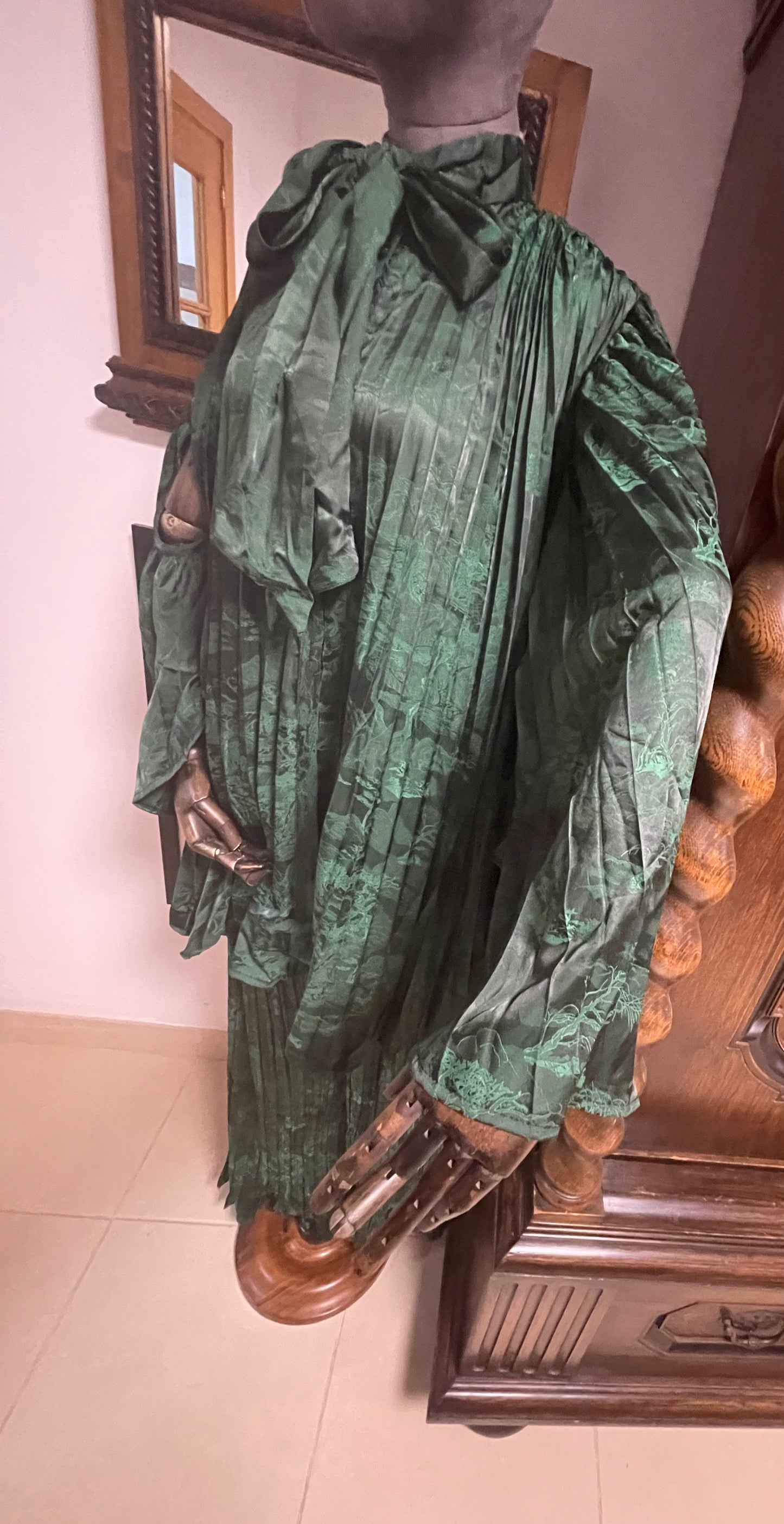 Green two piece
