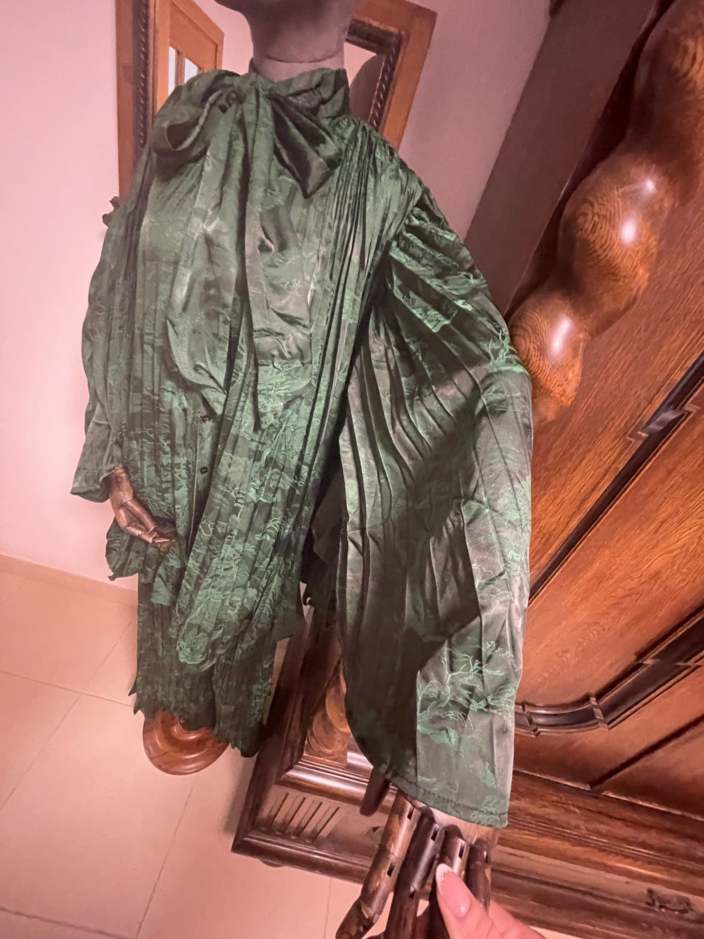 Green two piece