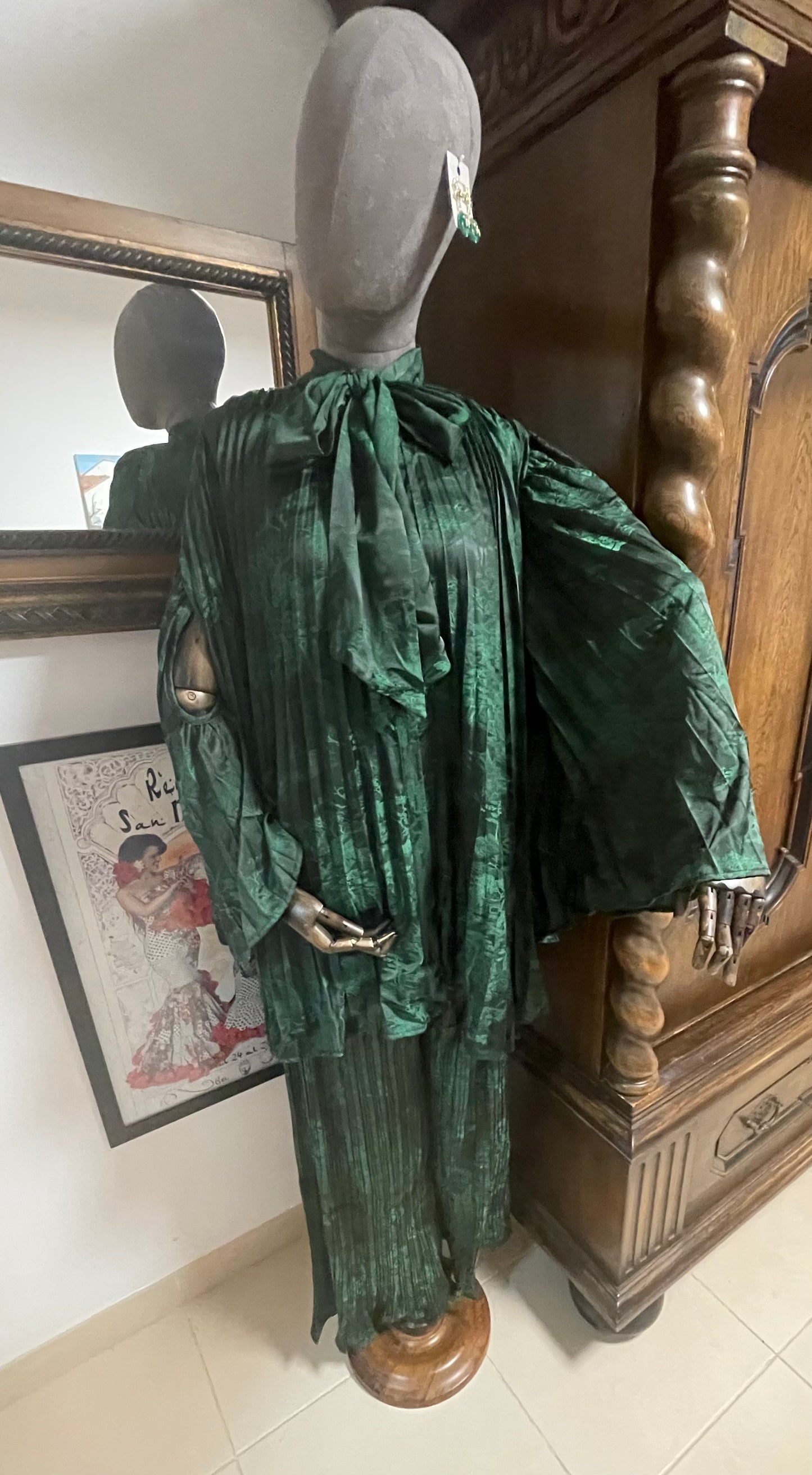 Green two piece