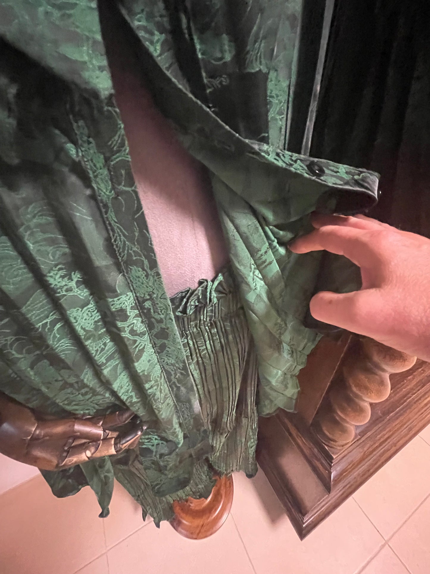Green two piece