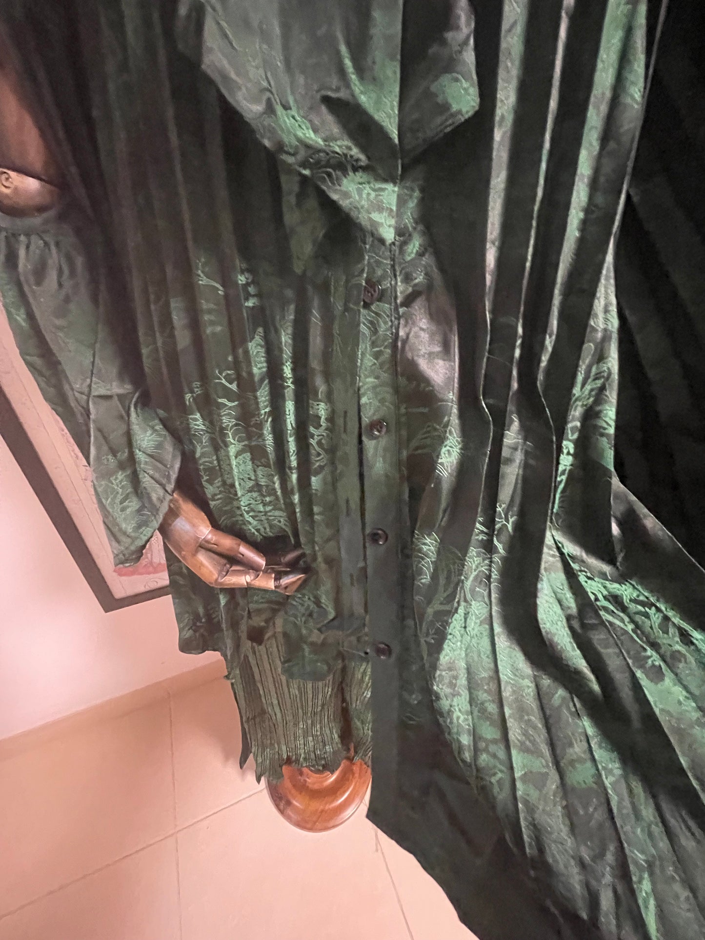 Green two piece